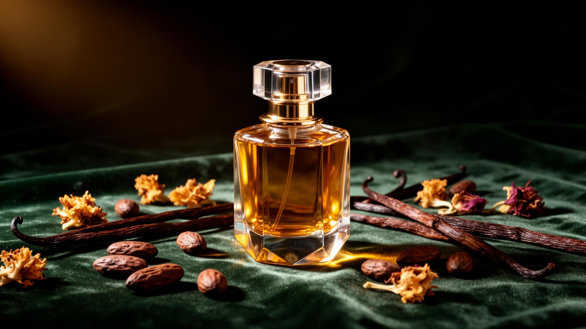 Frasco artesanal de perfume